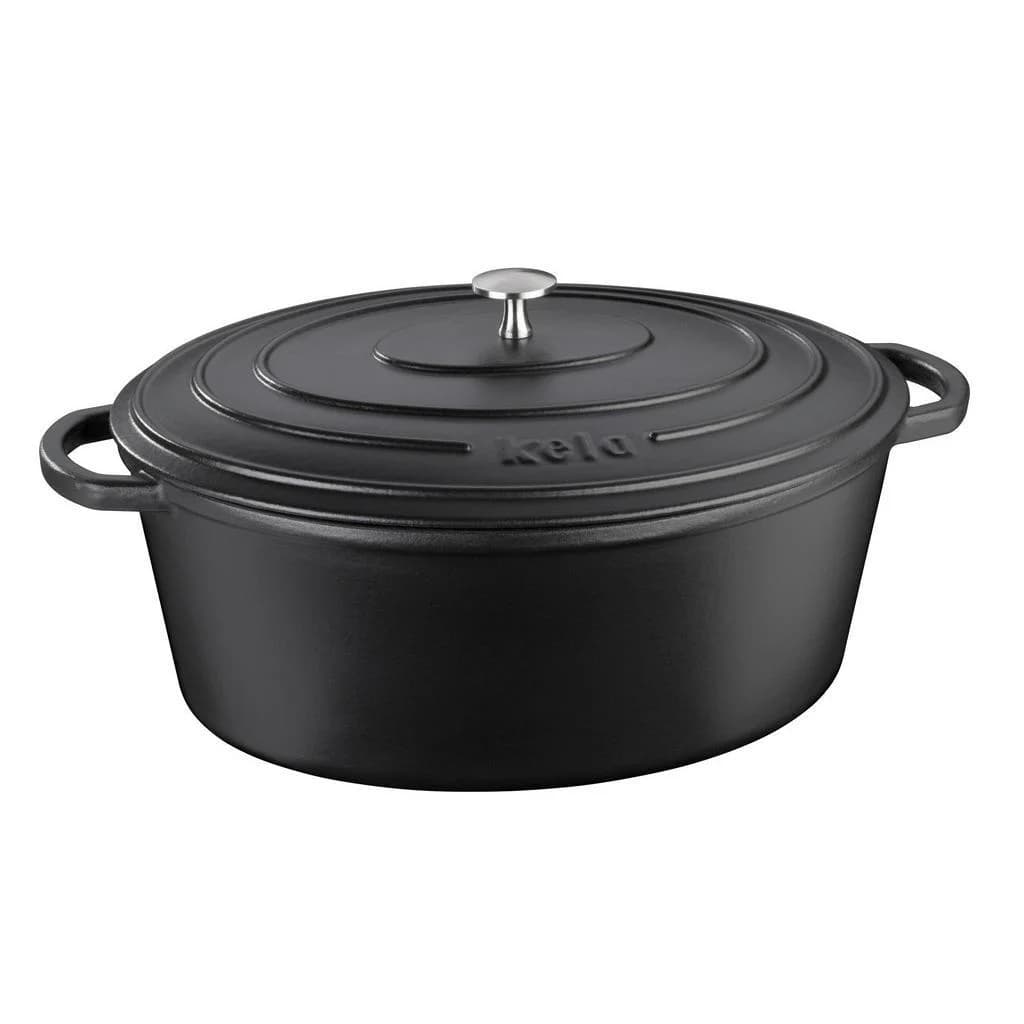 Kela Bräter Calido Schwarz Metall 9,3 L
