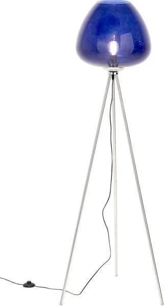 KARE Stehleuchte SPHERE Blau Modernes Design