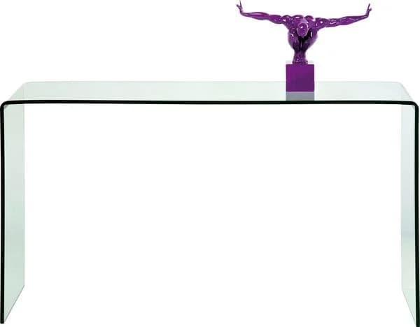 Konsole CLEARCLUB Glas 12mm Weiß
