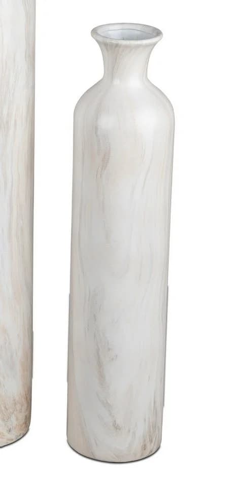 formano Bodenvase Marmor Creme Keramik