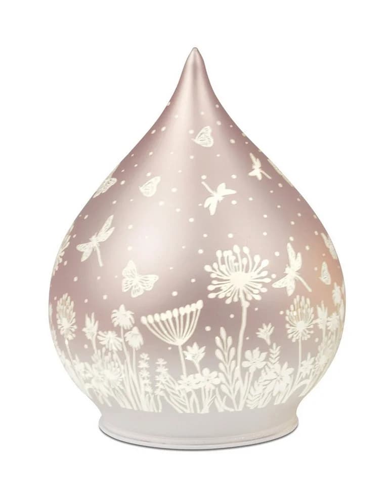 formano LED Dekolicht Tropfen Pastell Peach 15cm 21cm