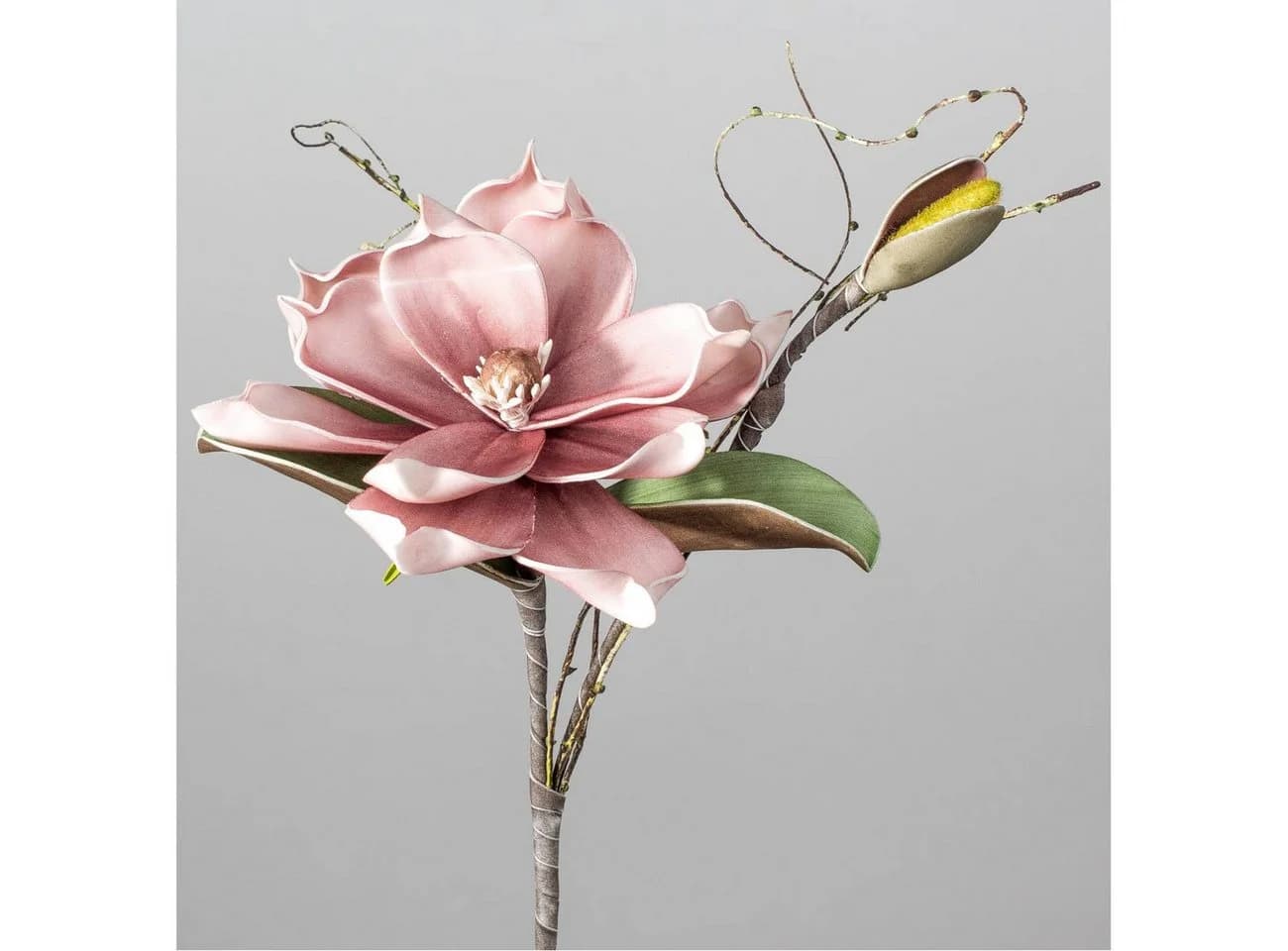 formano Kunstblume Foam Flower Magnolie 45 cm Rosa