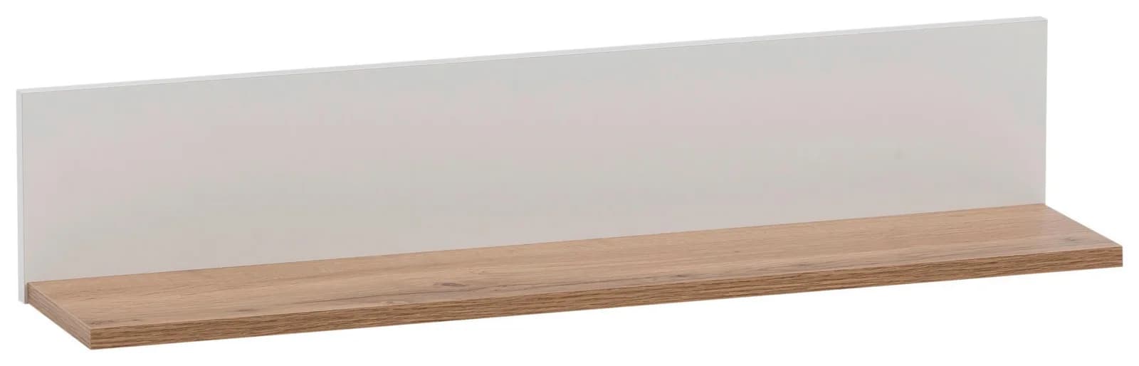 Ablageregal SCHILDMEYER Jelda 80 cm Mattweiß Eiche Holzwerkstoff