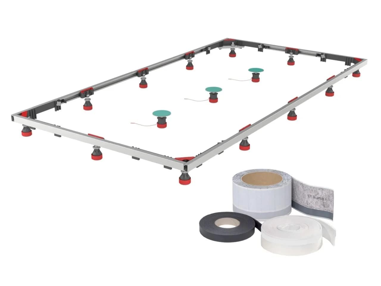 Mepa Montagerahmen SF XL 2S für Stahl-Duschwannen