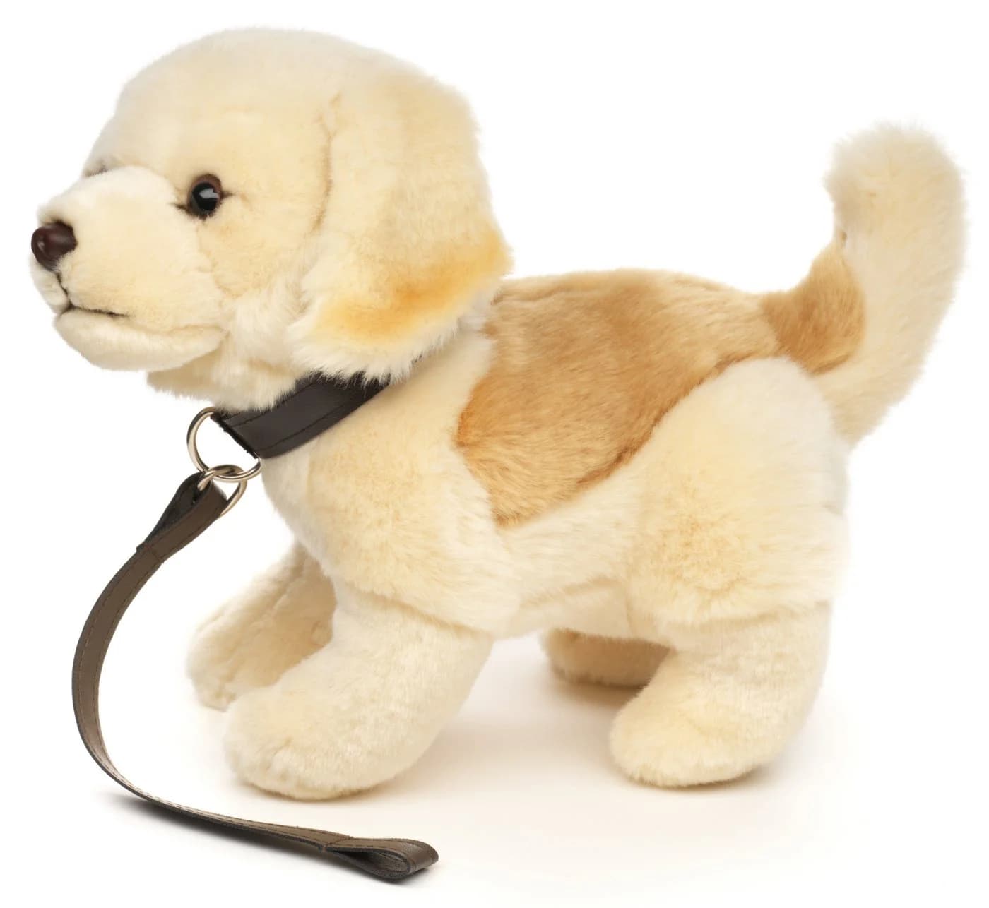 Uni-Toys Golden Retriever Plüschtier 29 cm mit Leine