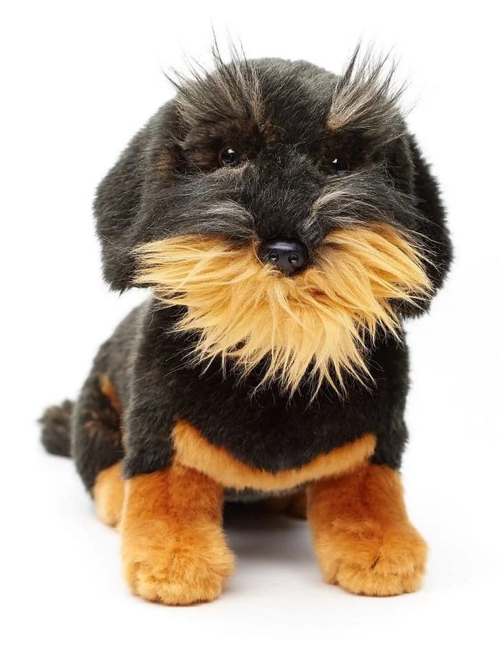 Uni-Toys Kuscheltier Rauhaardackel 24 cm Plüsch Hund