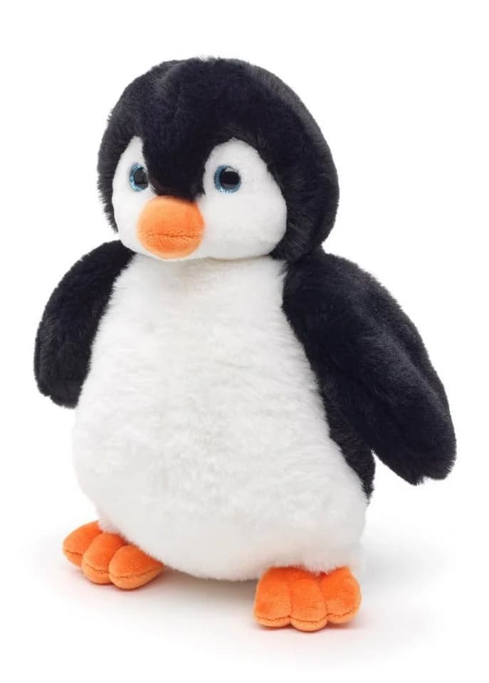 Uni-Toys Kuscheltier Pinguin mit Glitzeraugen superweich 22 cm Plüschtier