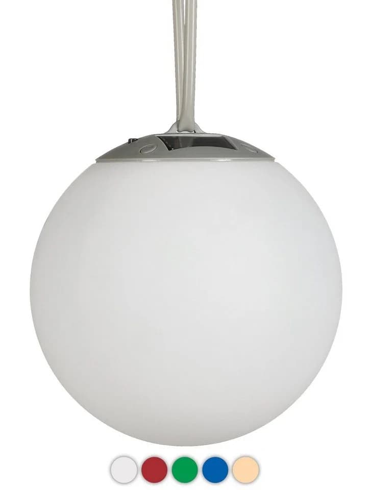 IC Gardenstyle LED Solarleuchte Hängend Solar Kugelleuchte 20 cm