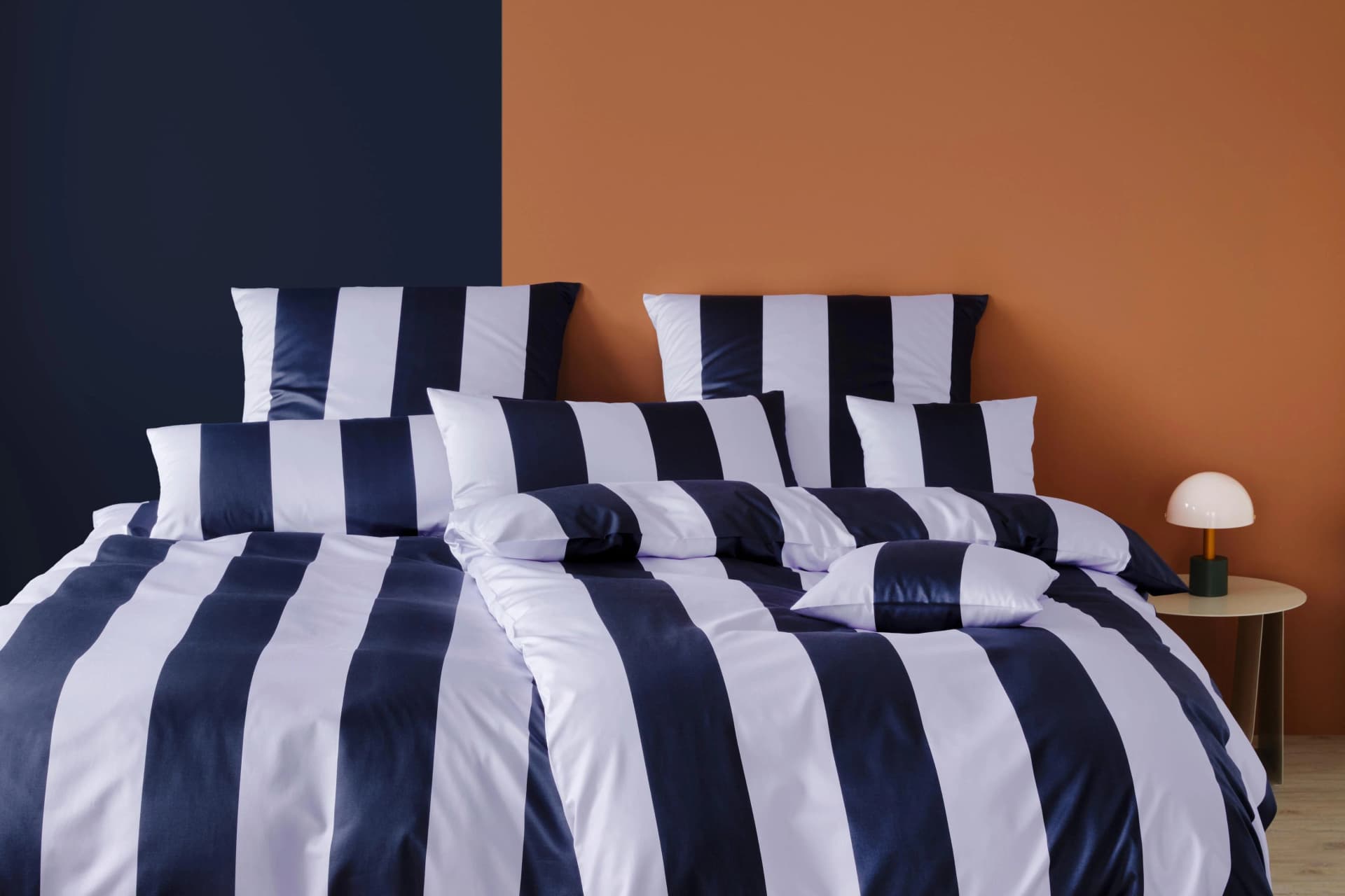 Bettwäsche ELEGANTE Duo Lila Mako-Satin