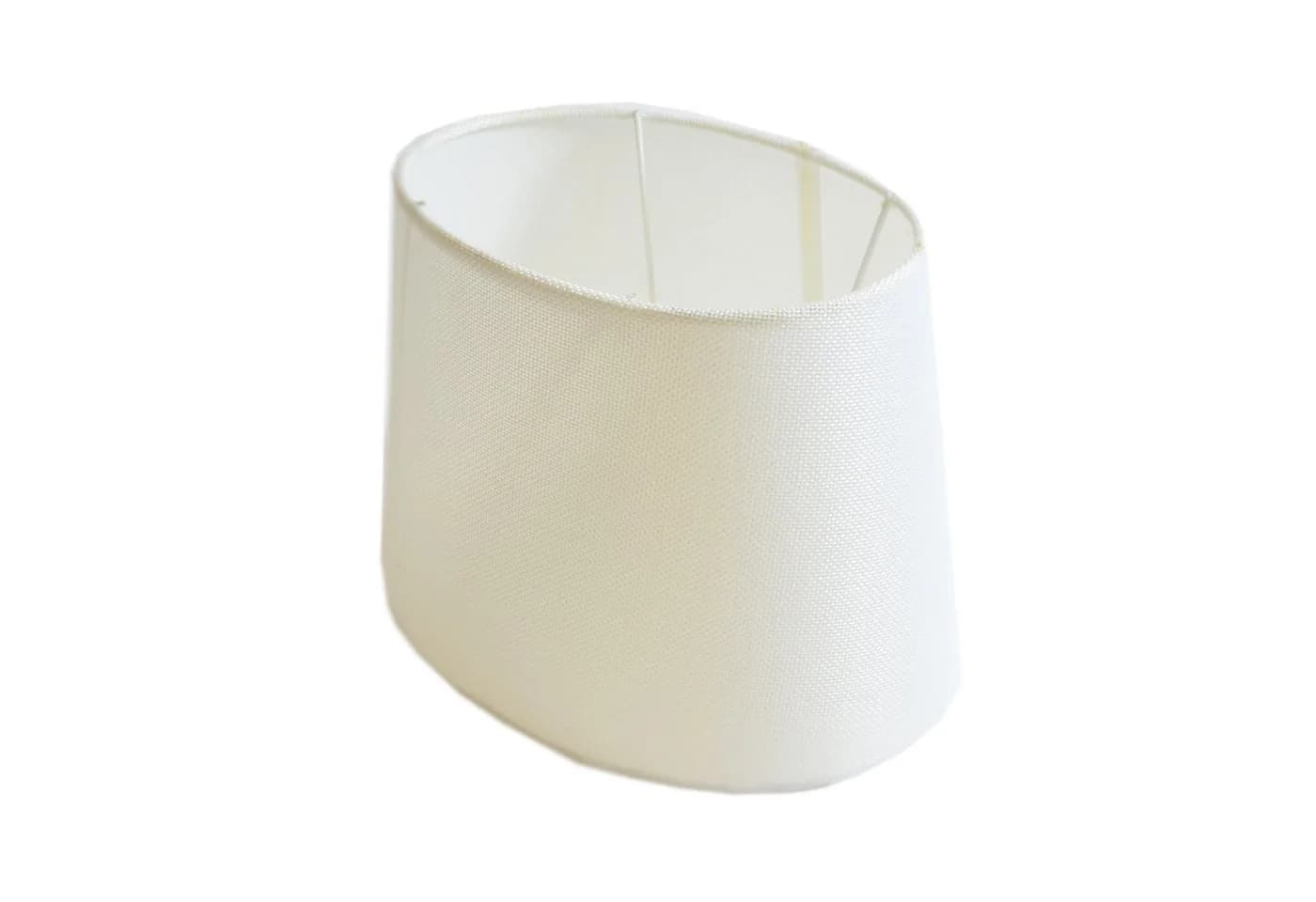 B&S Ovaler Lampenschirm Stoff 15,5 cm
