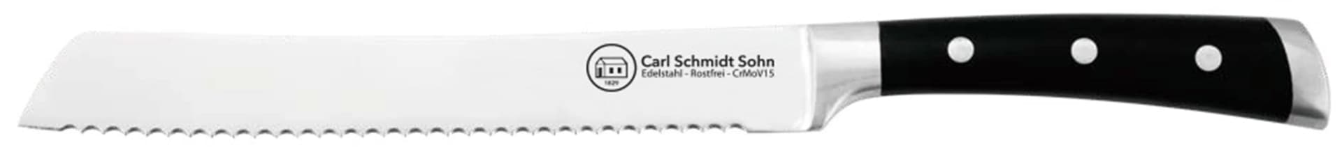 Brotmesser CARL SCHMIDT SOHN "HERNE, 23 cm, Edelstahl rostfrei"