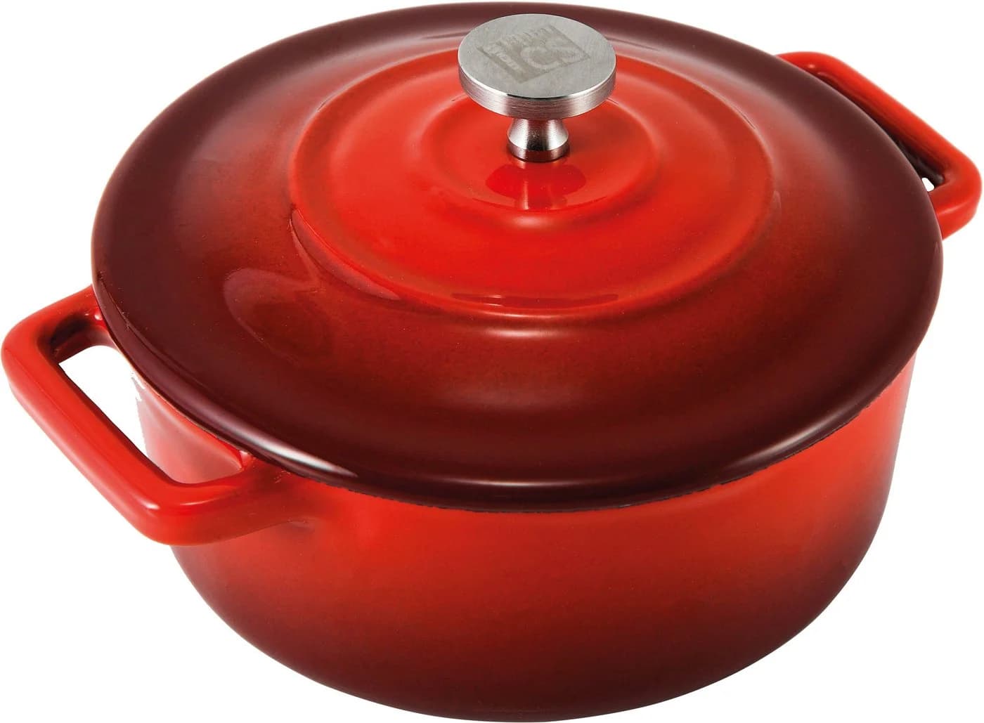 Fleischtopf CARL SCHMIDT SOHN Xanten Rot Gusseisen