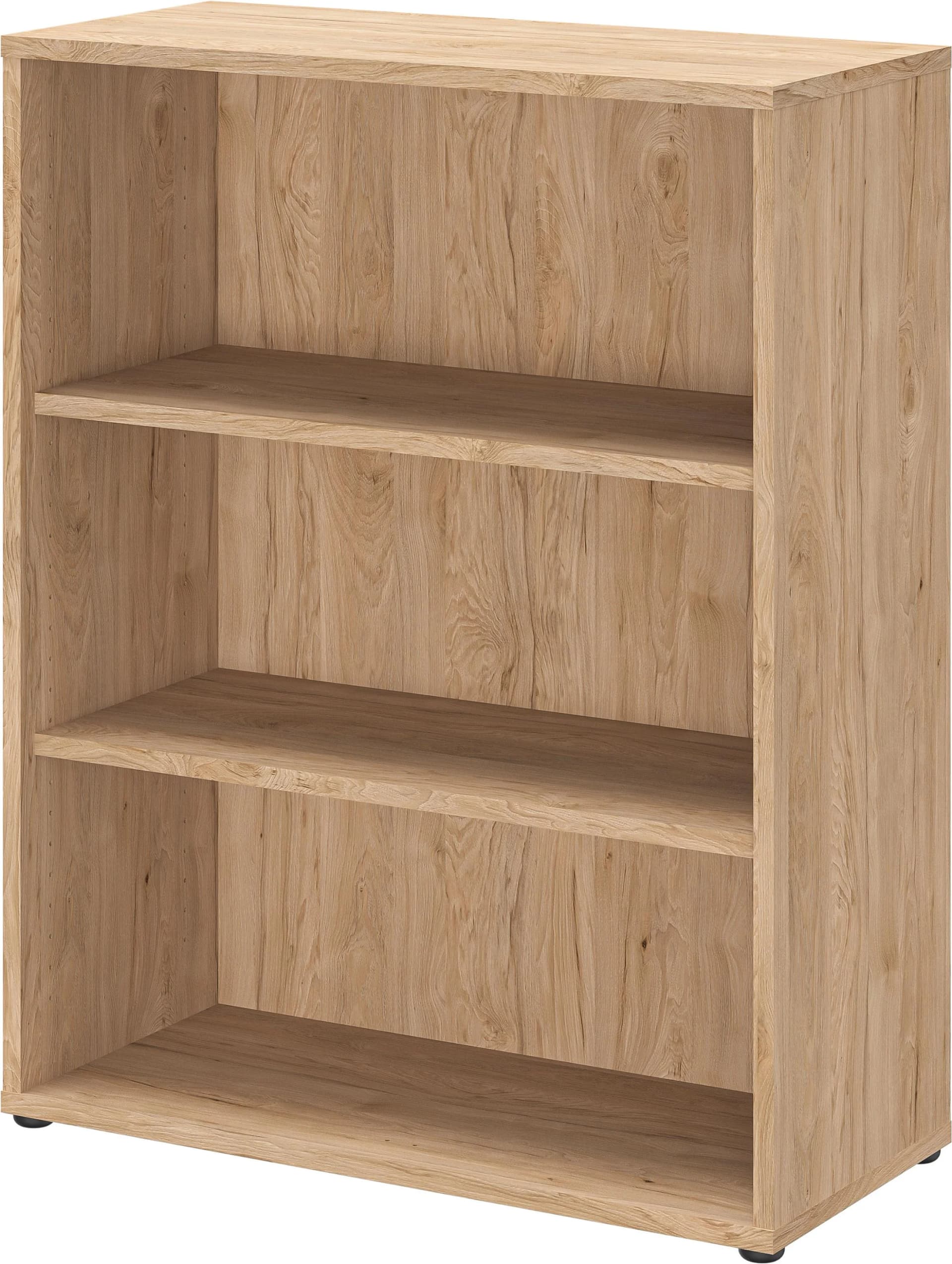 FMD Aktenregal Calvi hickory 3 Fächer verstellbar