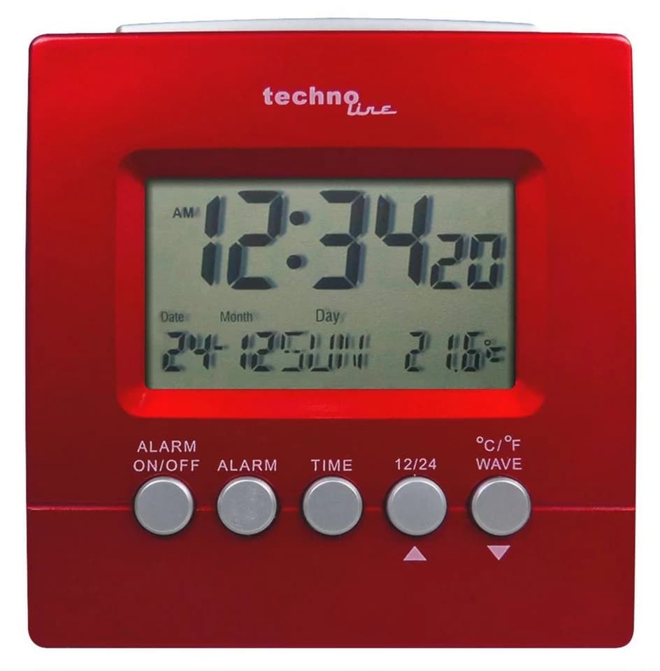 Technoline Funkwecker WT 228 digital rot