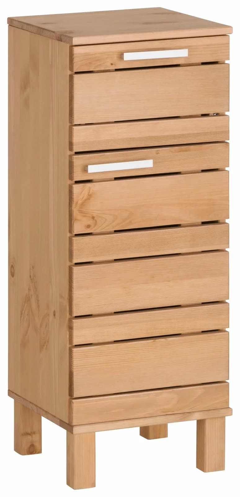 HOME AFFAIRE JOSIE Unterschrank Beige Massivholz Bad