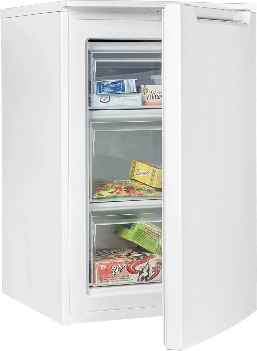 HANSEATIC Gefrierschrank HGS8555B 4-Sterne Weiß