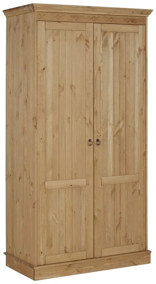 OTTO HOME Kleiderschrank Indra Massivholz Kiefer Beige