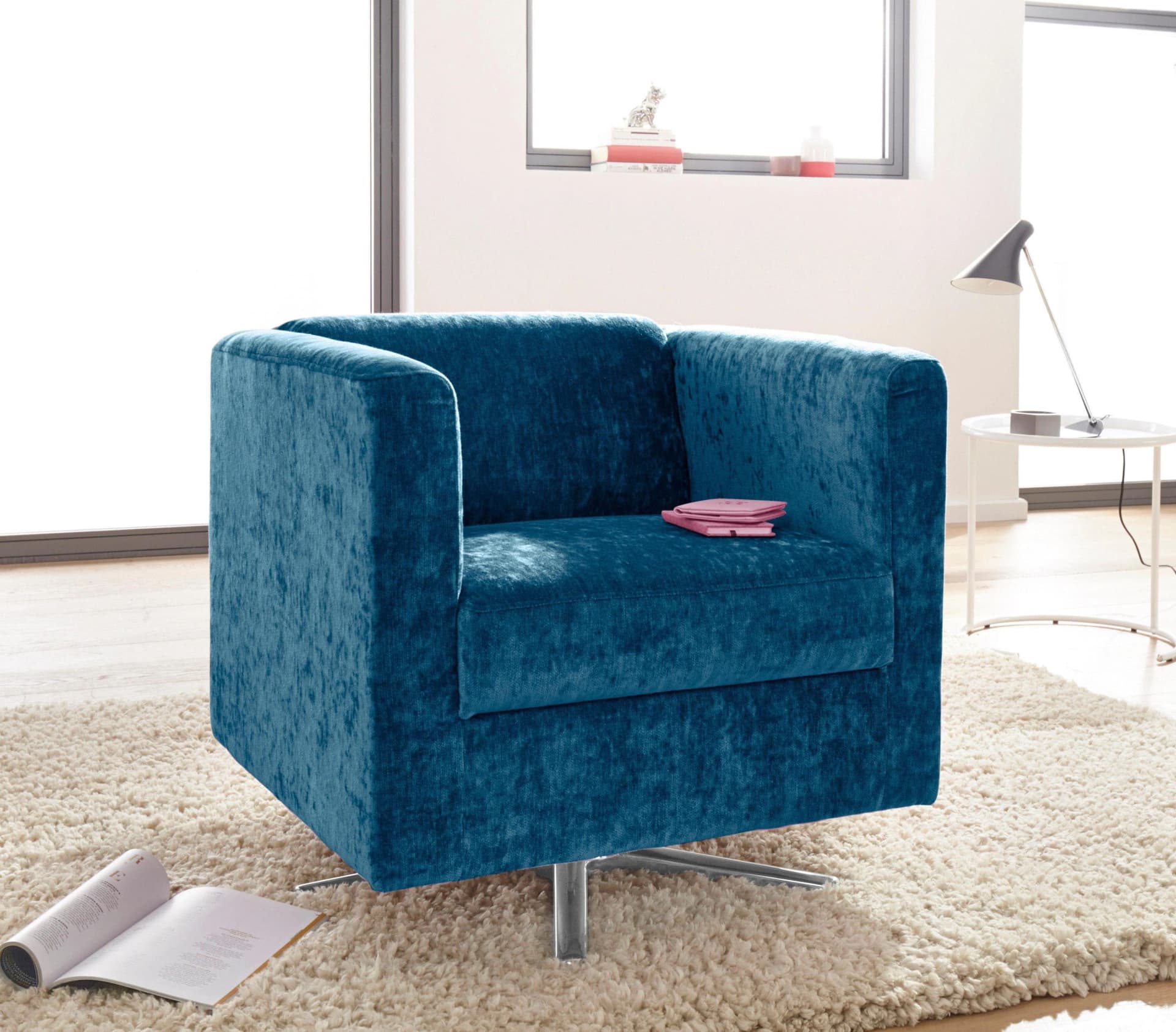 Home Affaire Bob Drehsessel Ocean Blau Modern