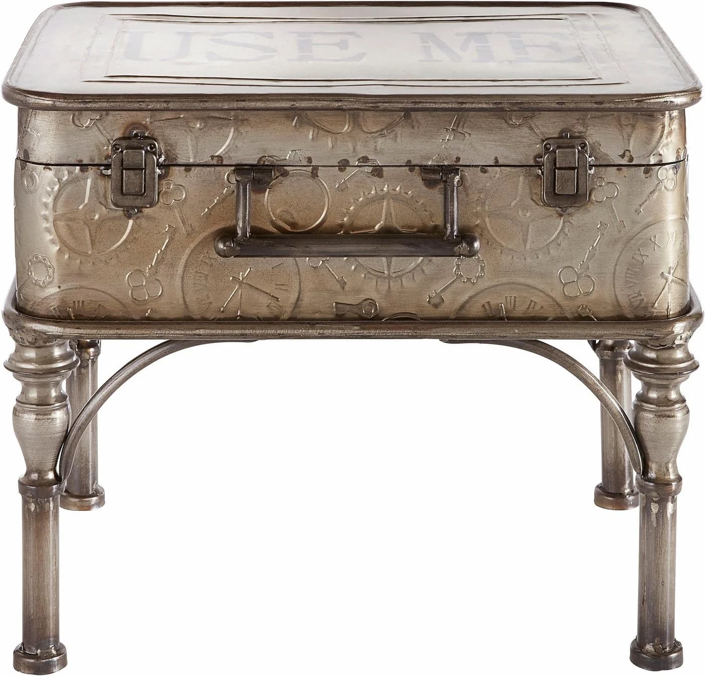 Couchtisch HOME AFFAIRE Use me Antik Grau Metall
