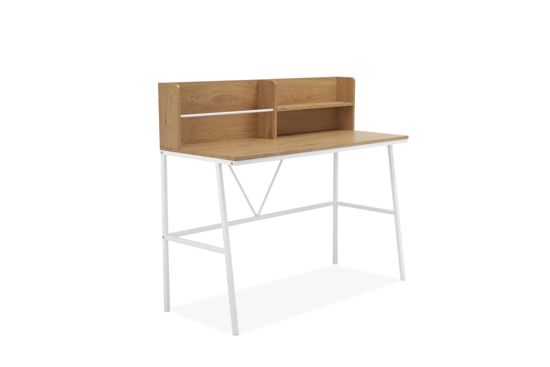 Schreibtisch OTTO HOME Jaxson Eiche/Weiß mit Organizer