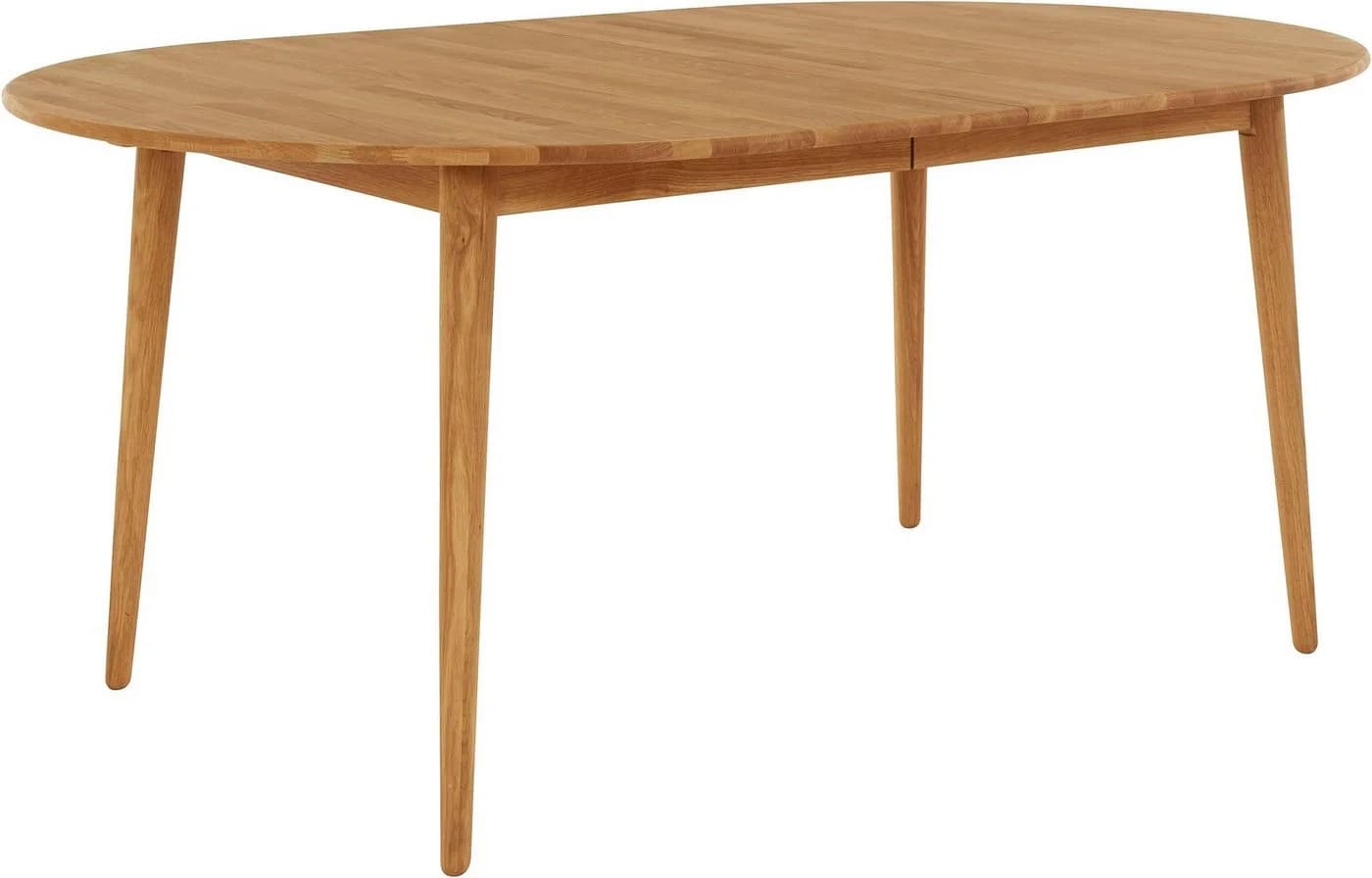 Esstisch OTTO HOME Toarp Eiche Natur Ausziehbar Oval Massivholz