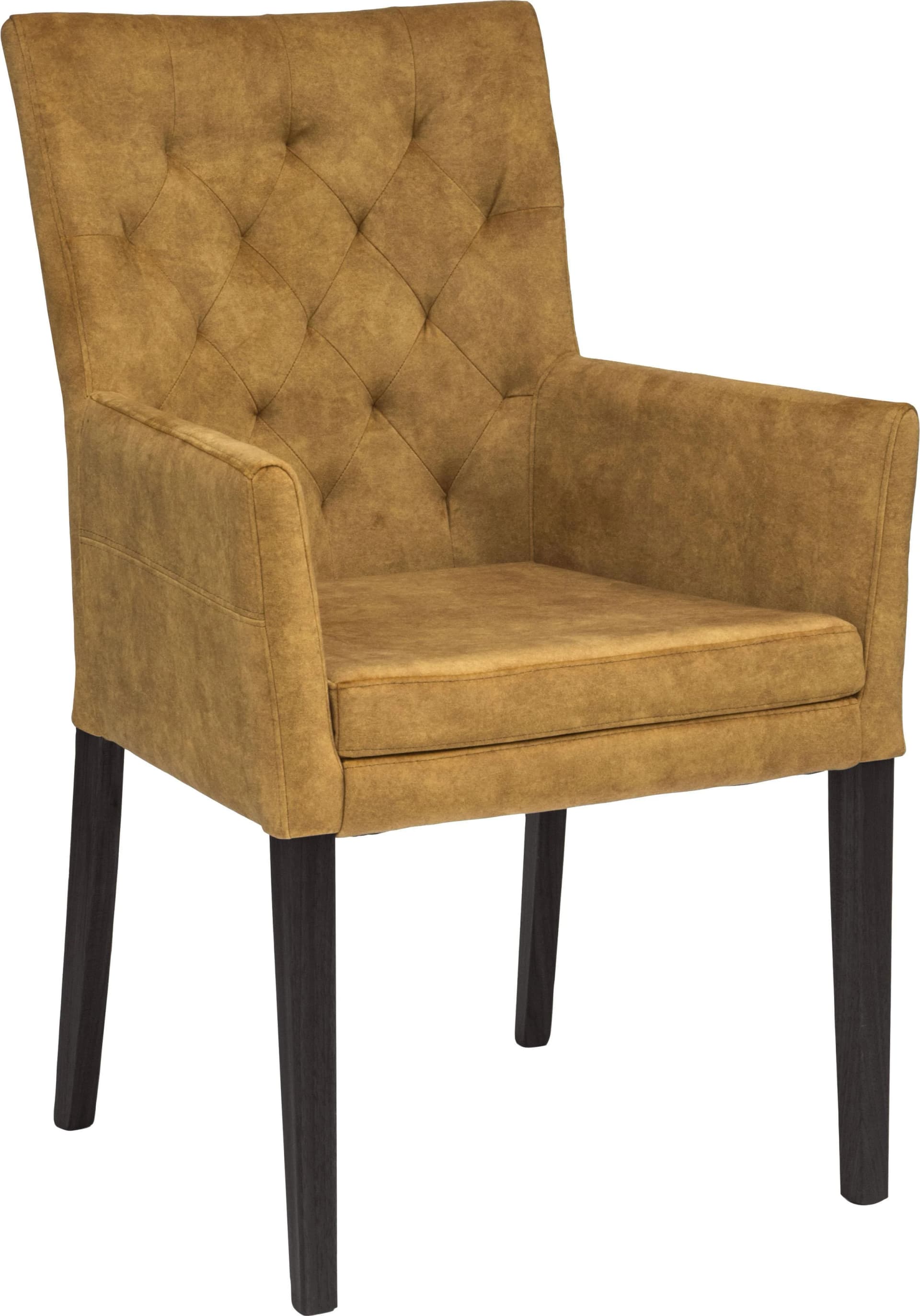 Home Affaire Armlehnstuhl Colorado Gelbgold Polyester