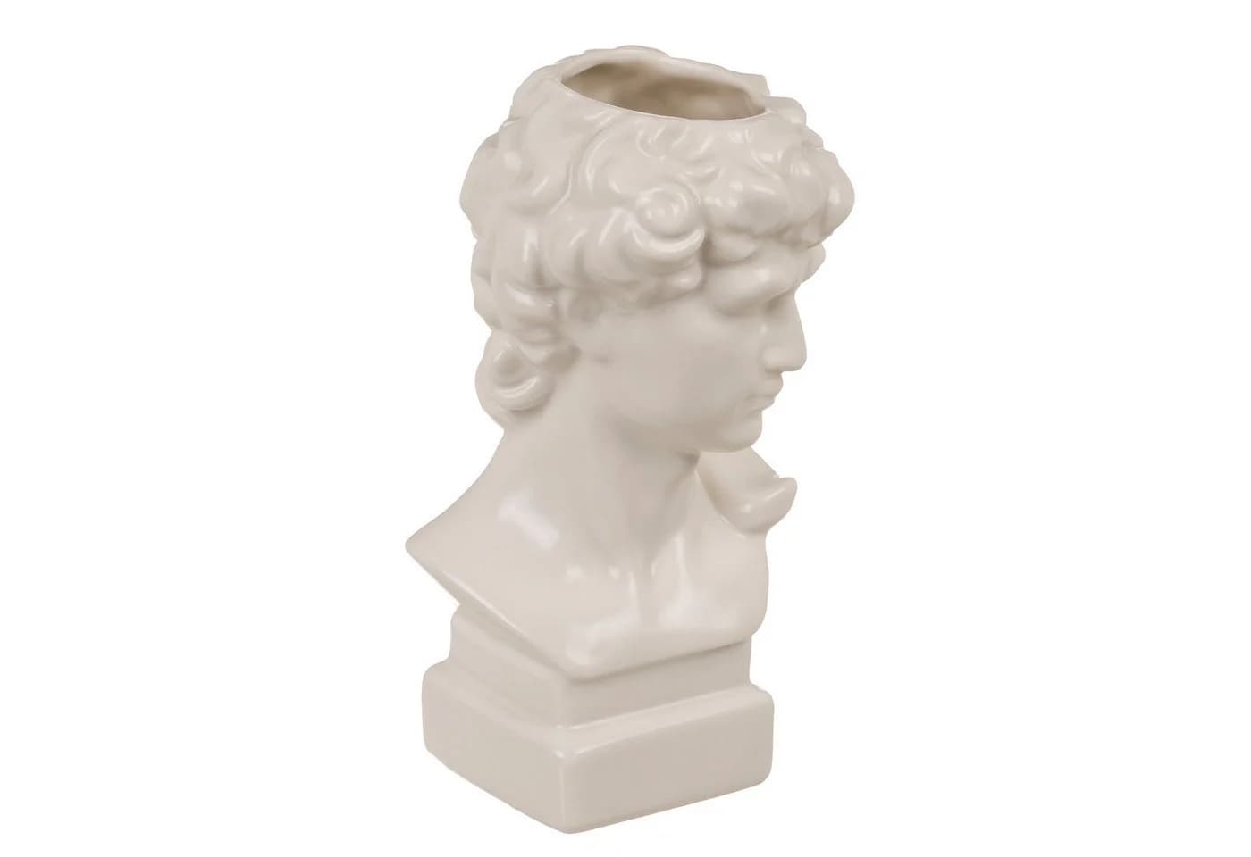 Out of the Blue Dekovase David Büste von Michelangelo Vase Keramik