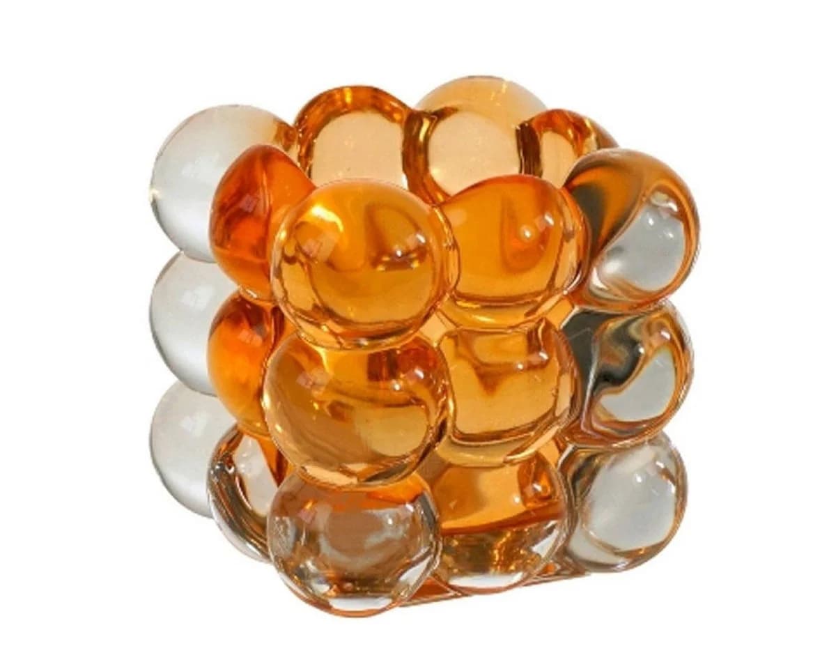 Werner Voß Kerzenhalter Bubble Orange Teelichthalter