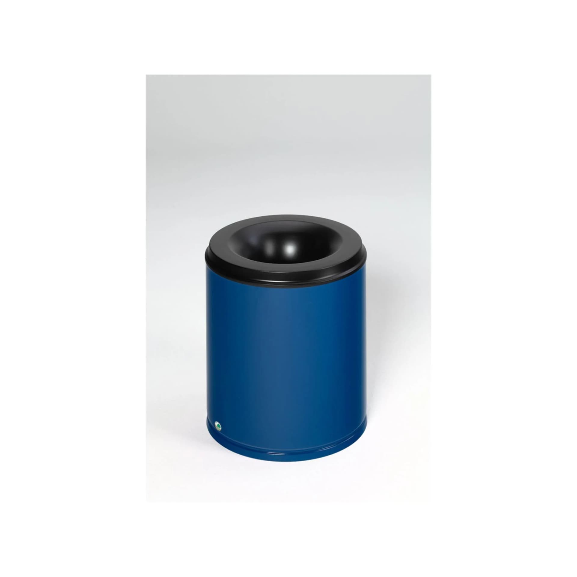 VAR Papierkorb Feuersicher 80 Liter Offen Blau