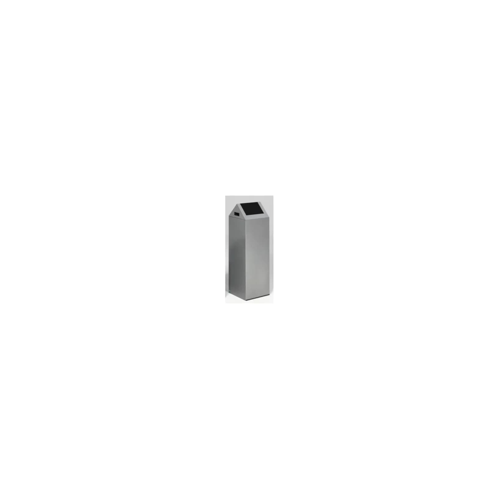 VAR Wertstoffsammelgerät WSG 85 S, 89 Liter Silber