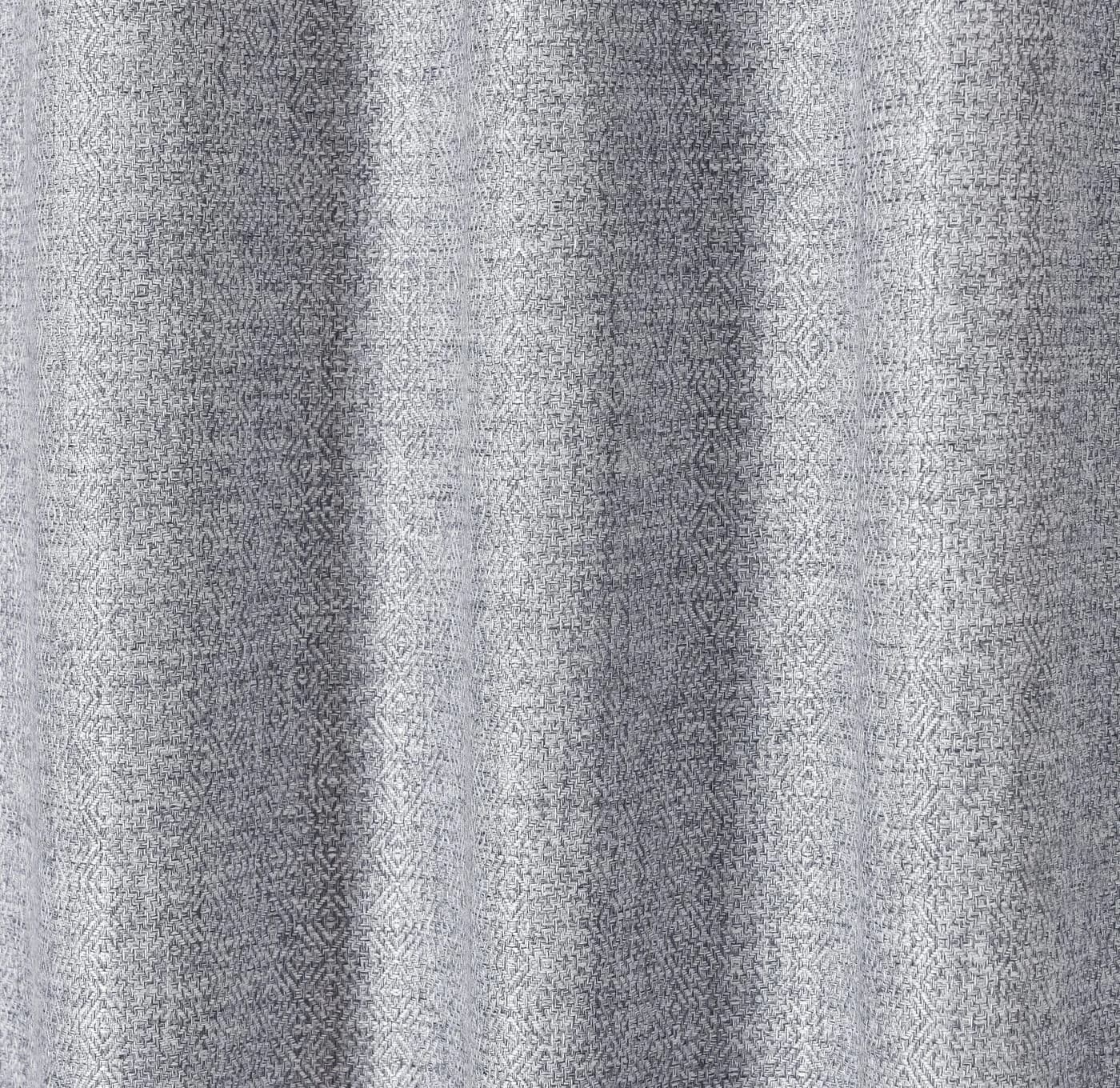 ELBERSDRUCKE Vorhang Vienna Grau Blickdicht 255x140cm