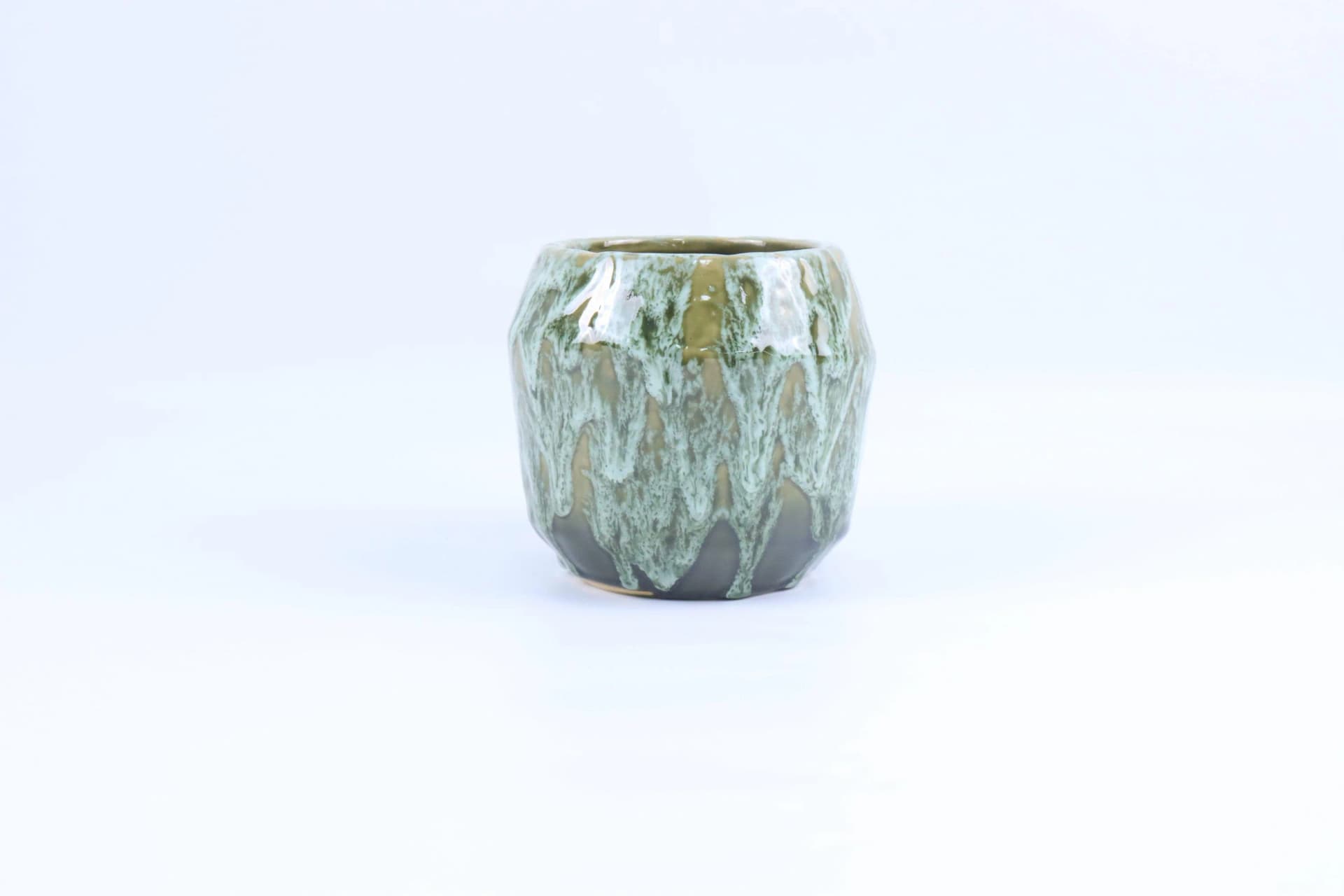 COR MULDER Übertopf Grün Terracotta