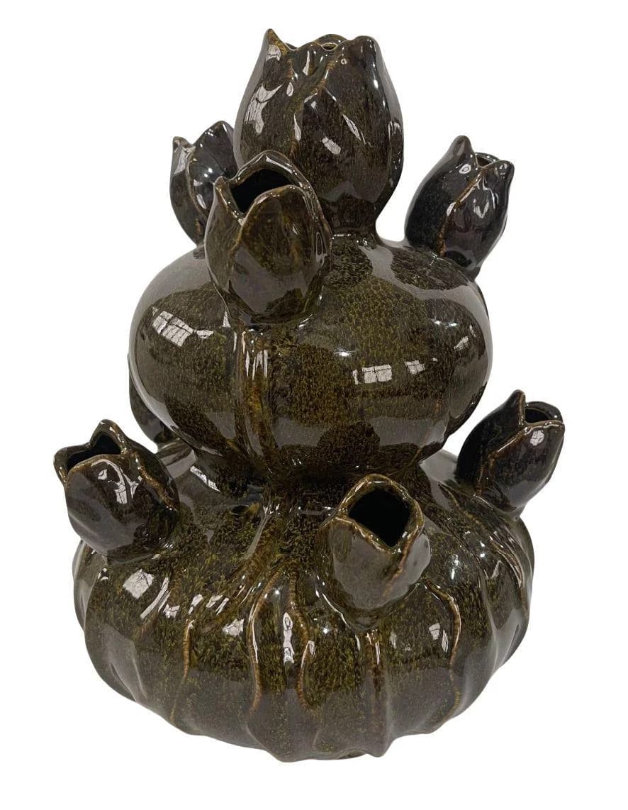 COR MULDER Vase LEAF Terracotta Antik