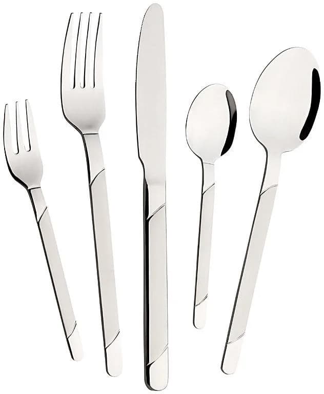 MULEX Houston Besteck-Set 60-tlg. Edelstahl 18/10 silber