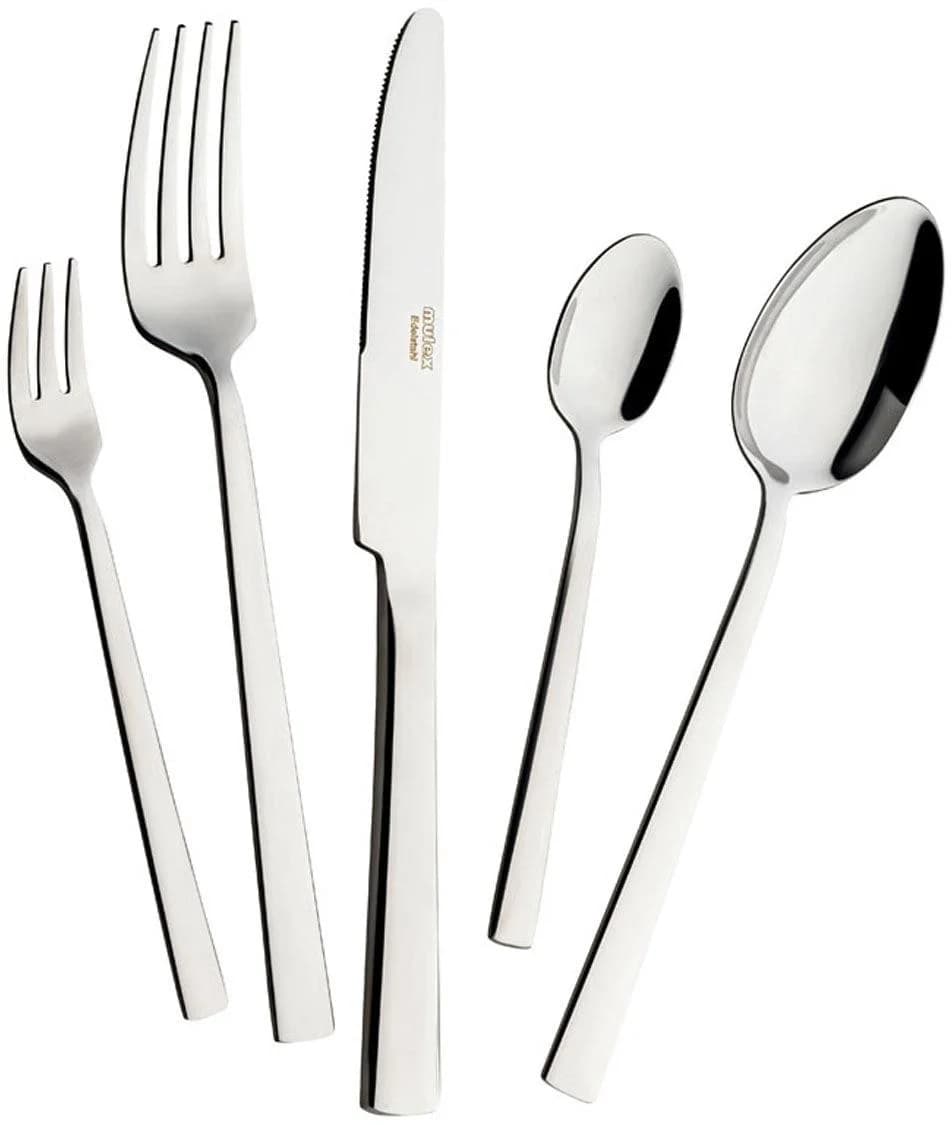 MULEX Besteck-Set Orlando 30-tlg. Edelstahl 18/0 silber hochglanzpoliert