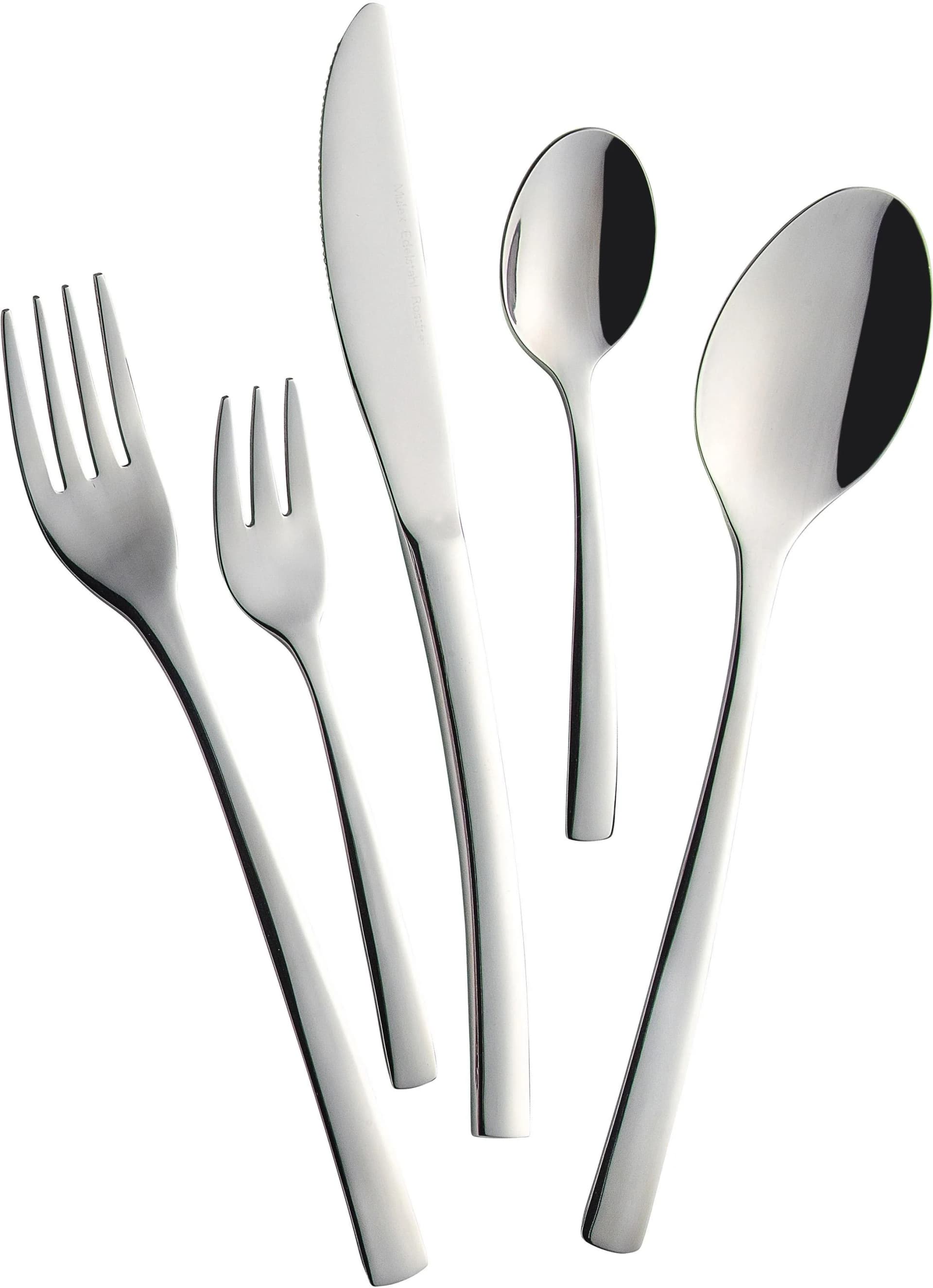 Besteck-Set MULEX Vermont Silber Chromnickelstahl 18/10 30 Stk.