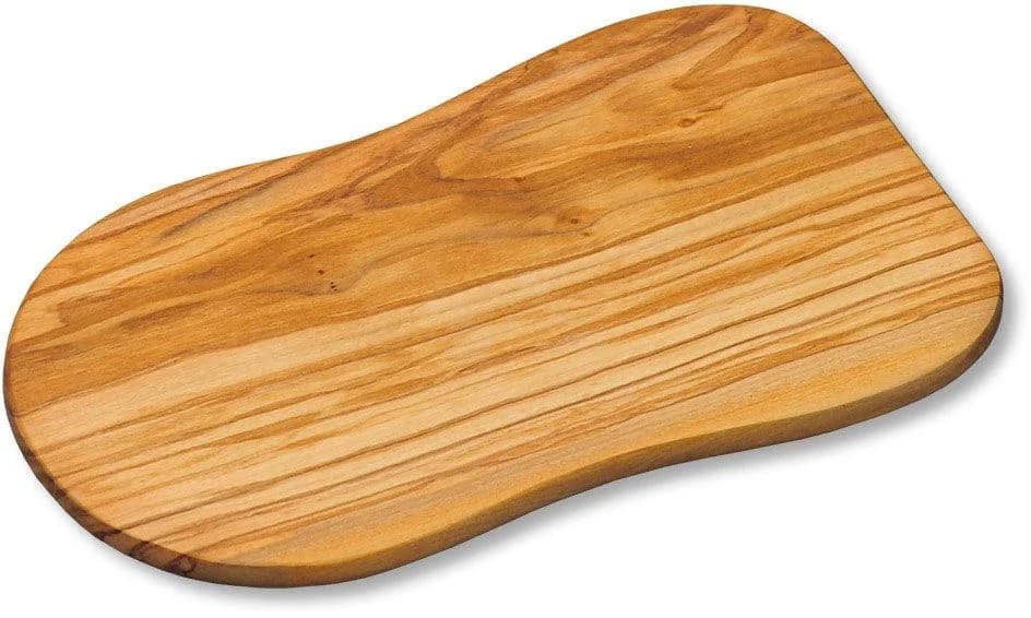 Mulex Schneidebrett Ascona Braun Massivholz Handmade