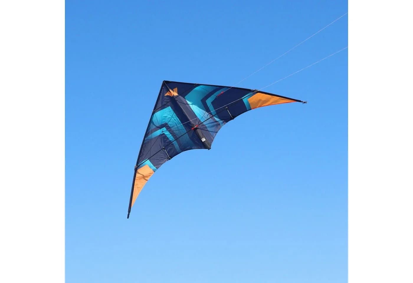 Wolkenstürmer Lenkdrachen Fancy Türkis Schwarz Ready to Fly