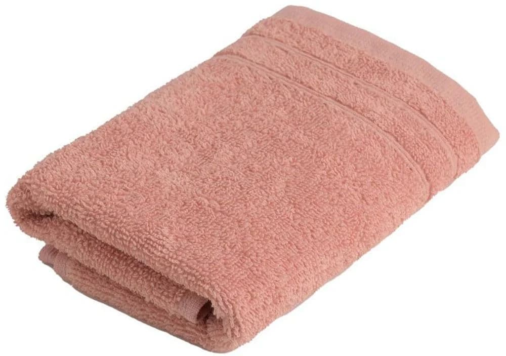 WEWO FASHION Gästehandtücher Rosa Frottee 6-teilig