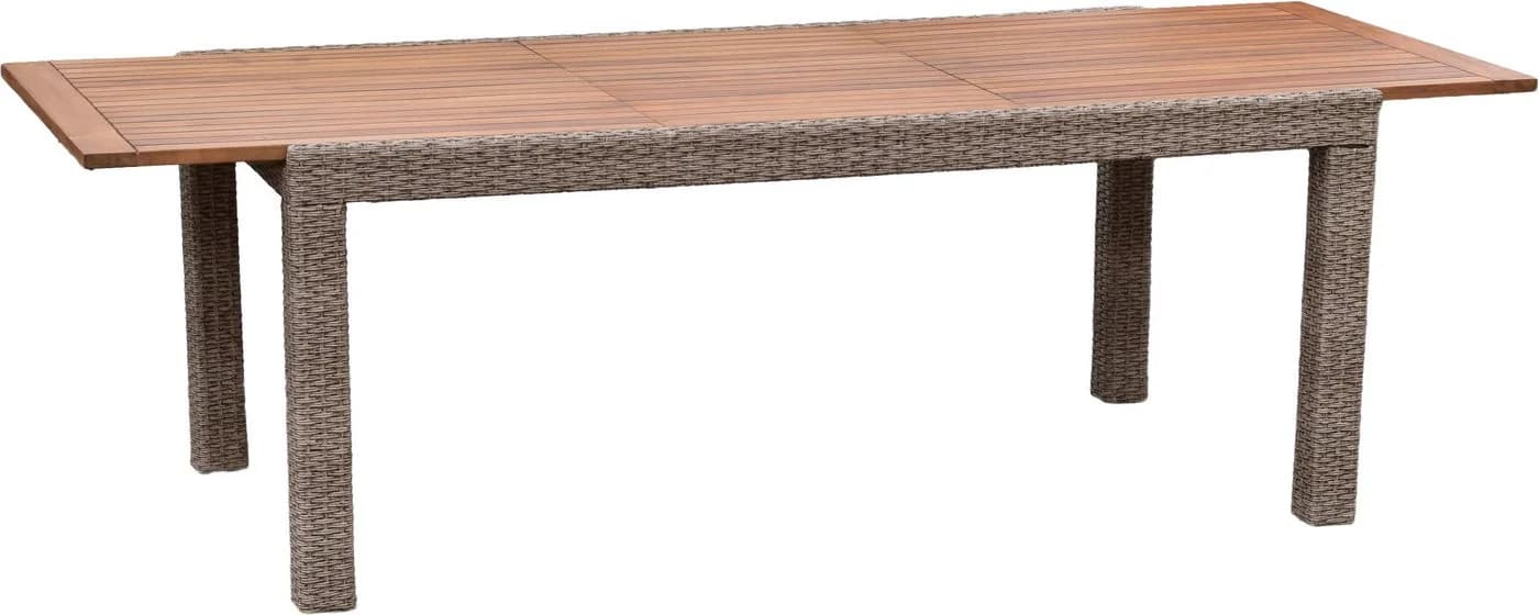 GARTENTISCH GEFLECHT AUSZIEHTISCH Mömax DE