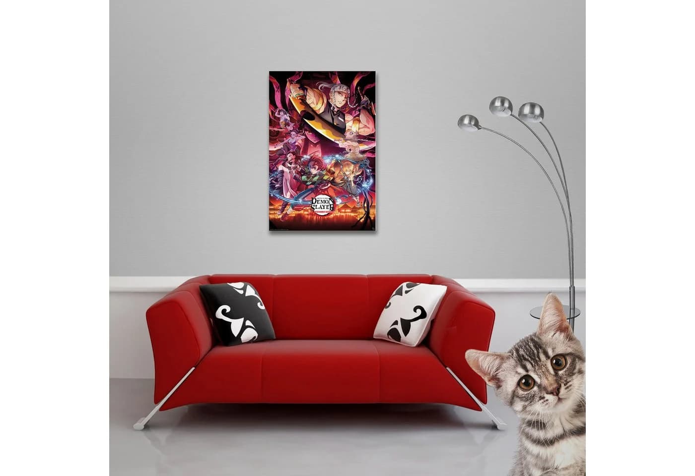 Demon Slayer Entertainment District Poster