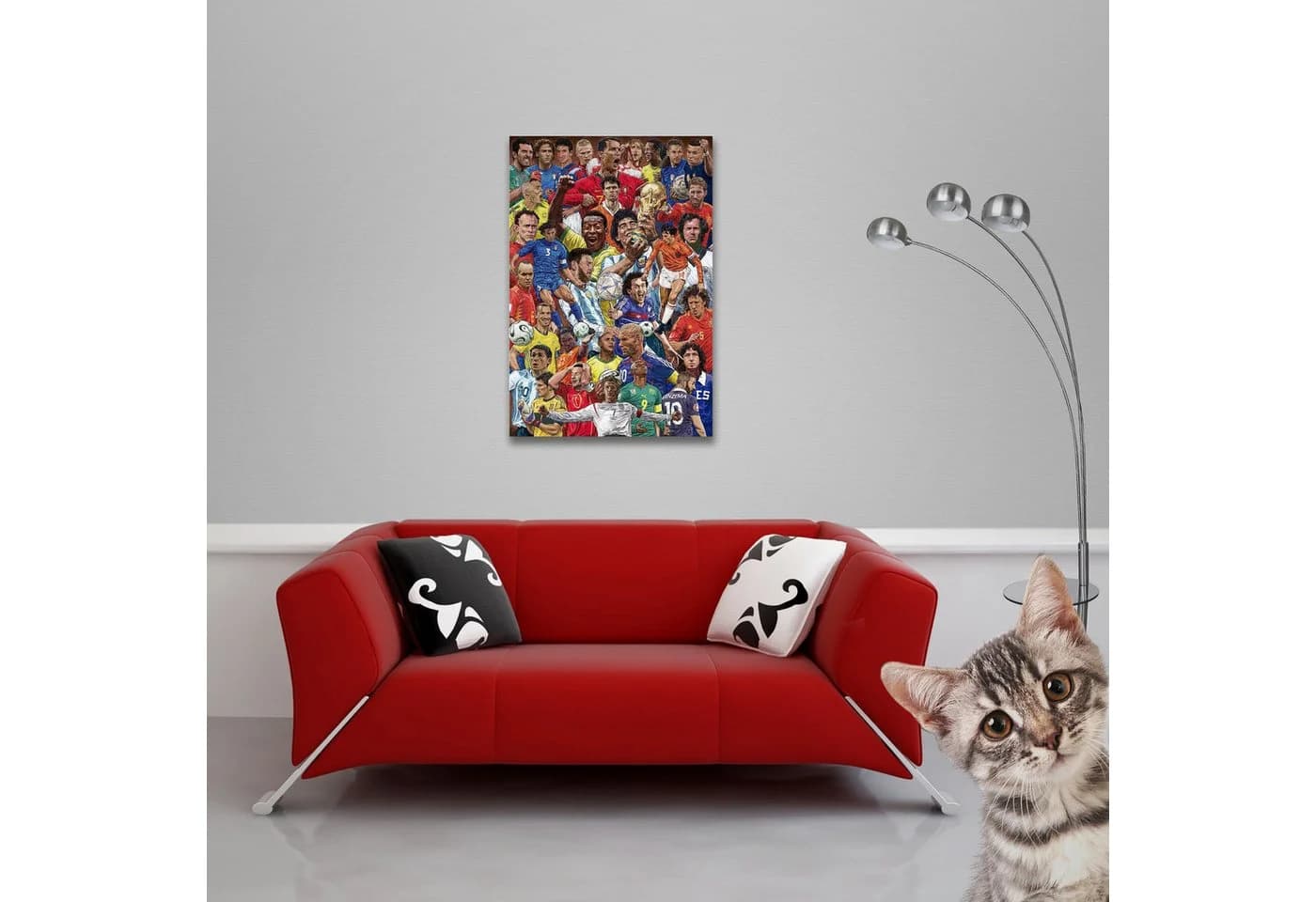 empireposter® Fußball Legenden Poster 61x91,5 cm