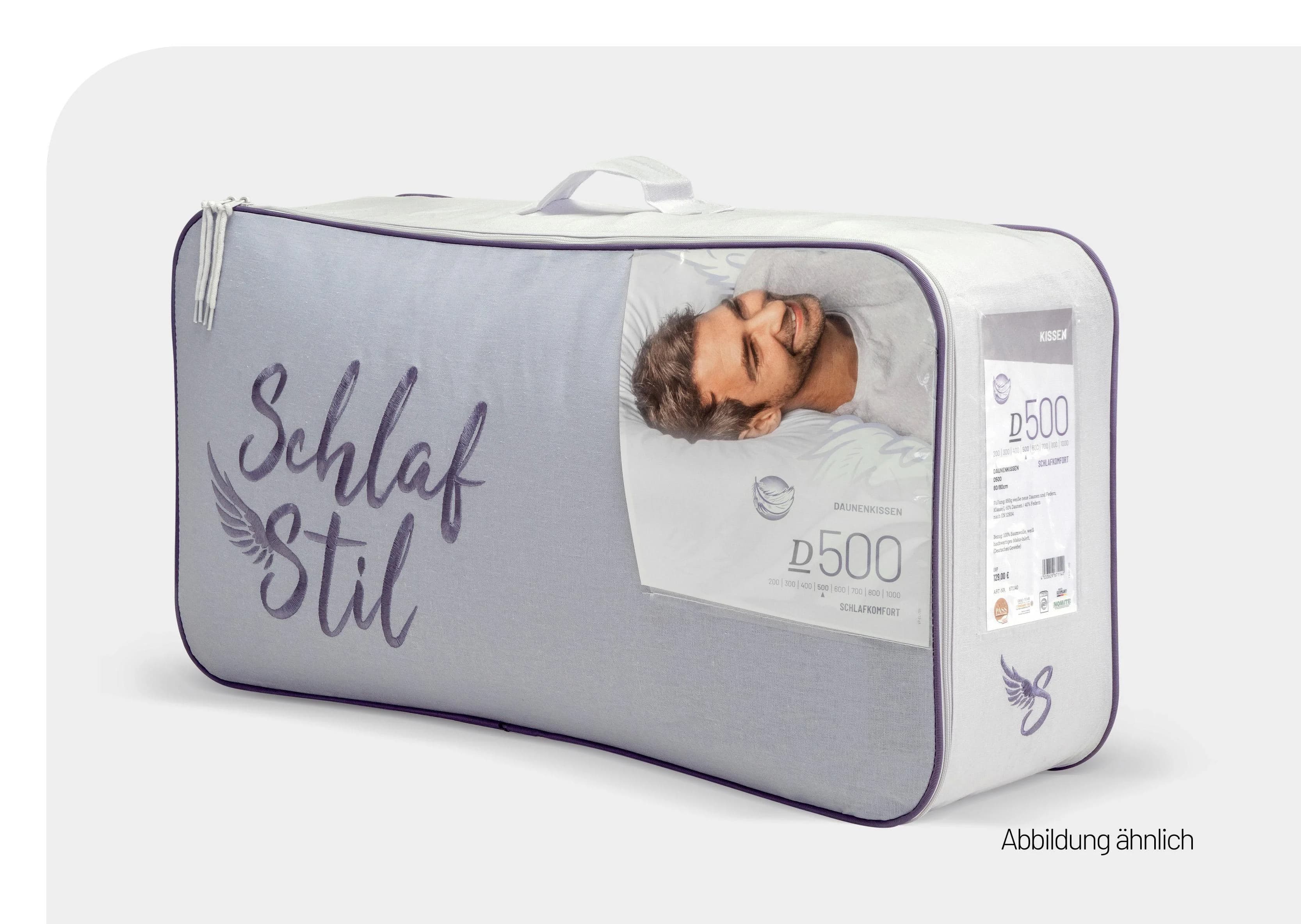 Naturhaarbettdecke SCHLAFSTIL N500 Kamelhaar Flaum