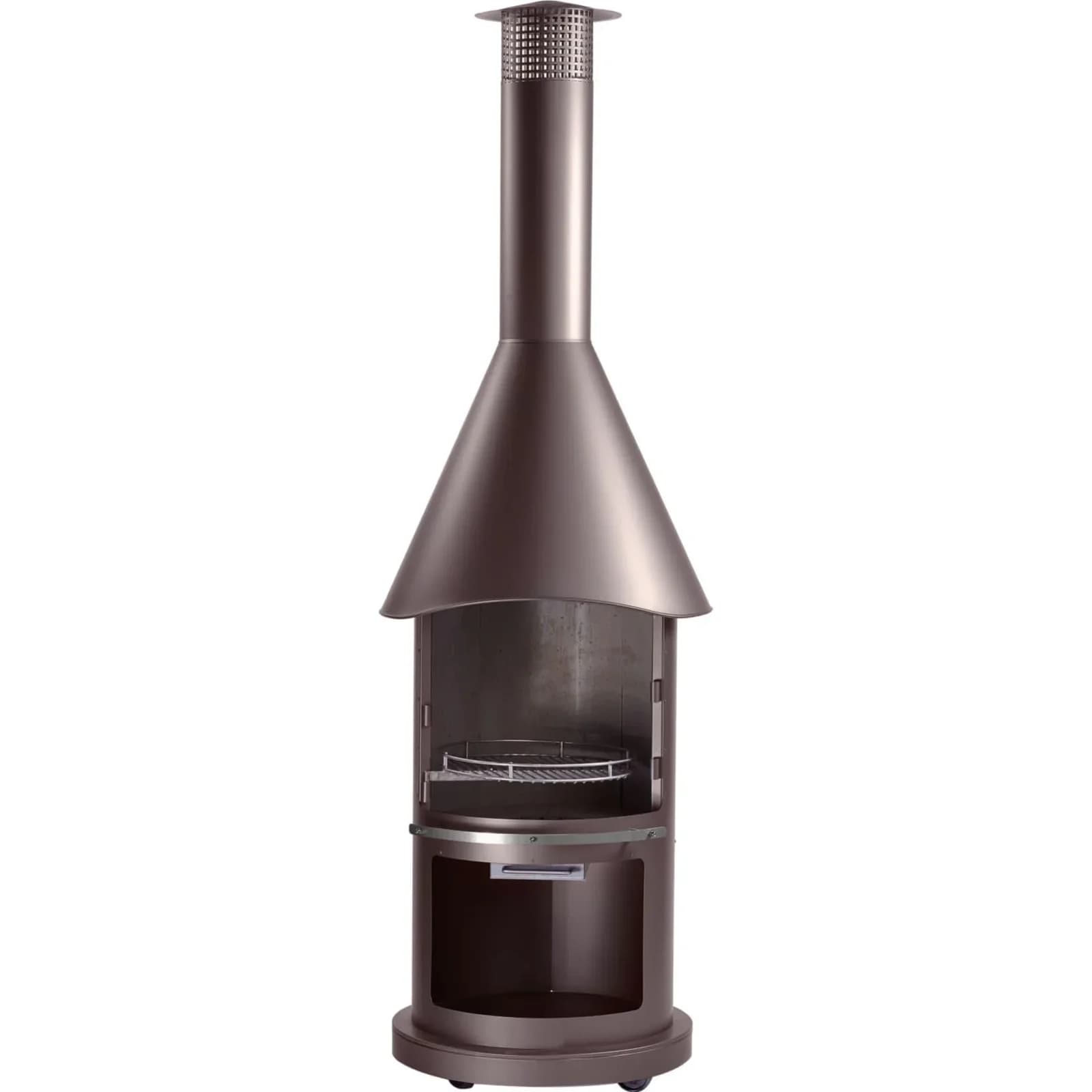 Buschbeck Auckland Prestige Edelstahlgrill Braun Metallic