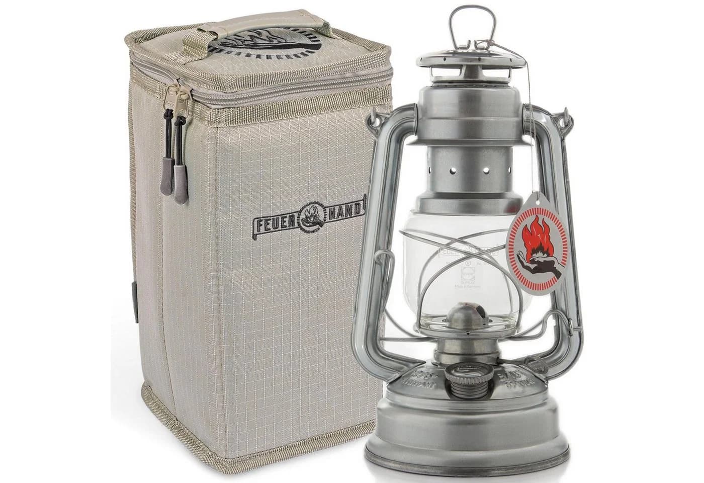 Feuerhand Sturmlaterne Baby Special 276 Silber