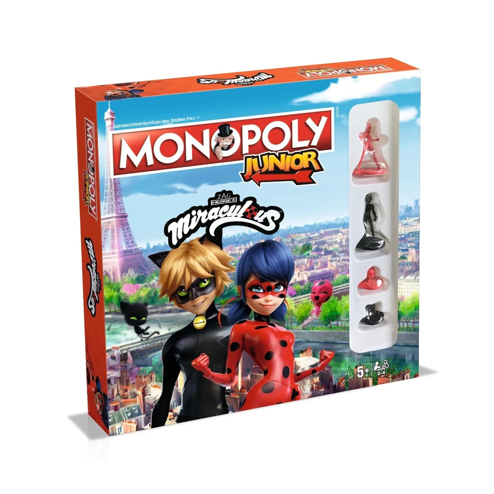 Winning Moves Monopoly Junior Miraculous Brettspiel