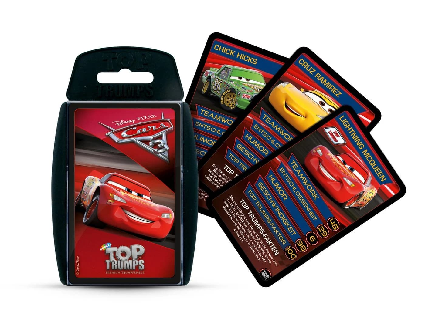 Winning Moves Spiel Top Trumps Disney Cars 3 Quartett