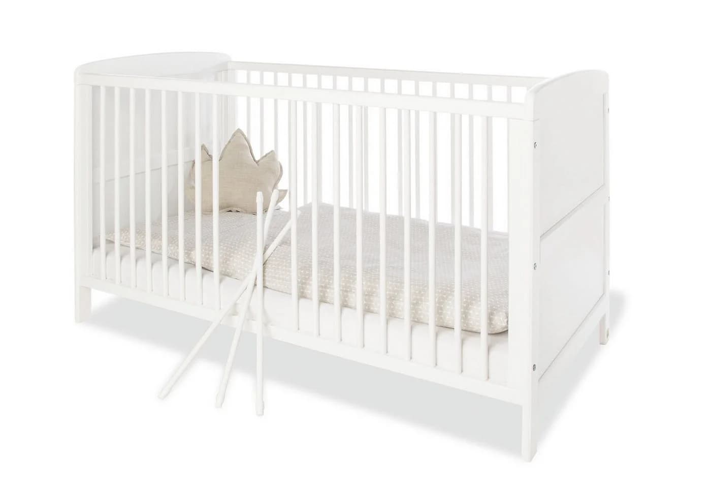 Pinolino® Babybett Kinderbett 'Viktoria' Weiß