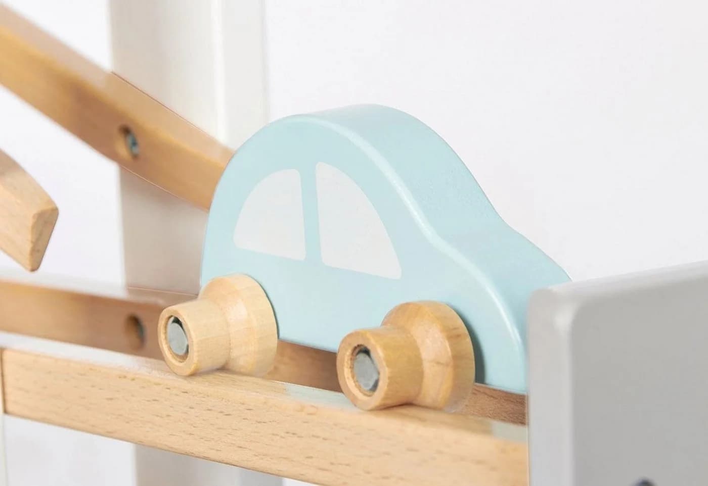 Pinolino Kugelbahn Kuno Naturholz Beige Weiß