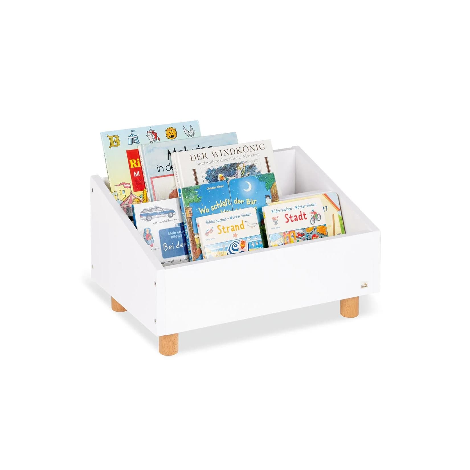 PINOLINO Kinder-Bücherregal Ando Weiß